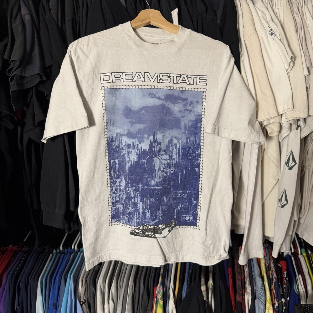 Insomniac Dreamstate Festival Shirt Men's Small White EDM Trance House Music